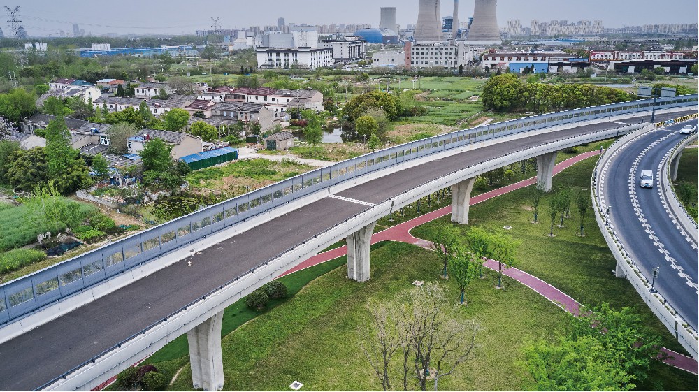 揚州市江平快速路交安設(shè)施